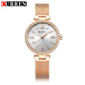 CURREN 9011 Watch Women Casual Fashion Quartz Wristwatches Crystal Design Ladies Gift relogio feminino